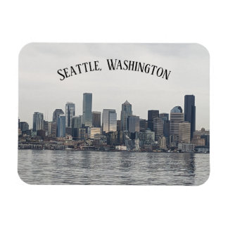 Ein Magnet, auf dem Seattle steht. Magnet