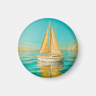 Ein Magnet mit dem Bild