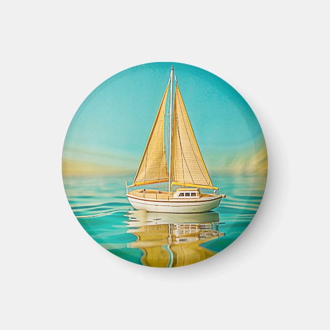 Ein Magnet mit dem Bild (Vorne)