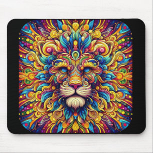 Ein majestätischer Löwe - Maus-Pad Mousepad