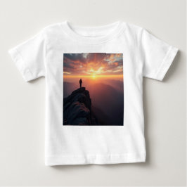 Ein majestätischer Sonnenaufgang vom Gipfel des Be Baby T-shirt