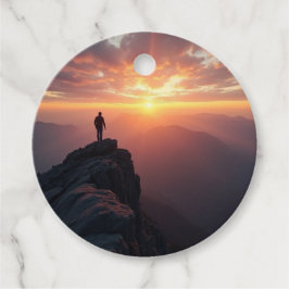 Ein majestätischer Sonnenaufgang vom Gipfel des Be Geschenkanhänger