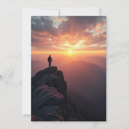 Ein majestätischer Sonnenaufgang vom Gipfel des Be Save The Date