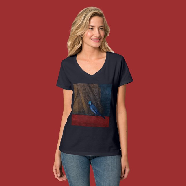 Ein malter Vogel aus der Renaissance. T-Shirt (Von Creator hochgeladen)