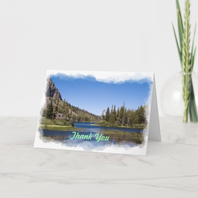 Ein Mammut dankt Karte (Vorderseite)