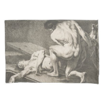 Ein Mann hebt die Legen eines anderen Mannes