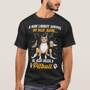 Ein Mann kann nicht allein von Bier leben, er brau T-Shirt