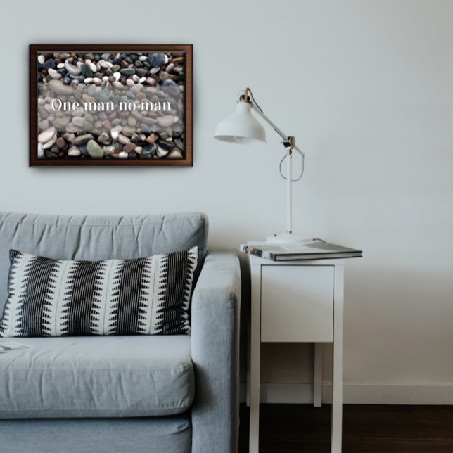 Ein Mann kein motivierend Poster (Von Creator hochgeladen)