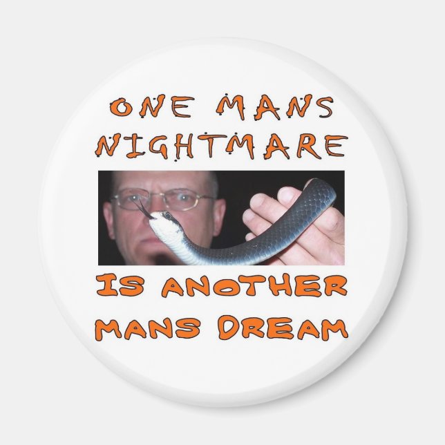 EIN MANN NACHTMARE MAGNET (Vorne)