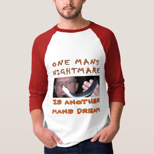 EIN MANN NACHTMARE T-Shirt (Vorderseite)
