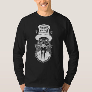 Ein Mann stirbt, wenn er sich weigert aufzustehen T-Shirt
