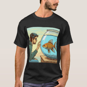 Ein Mann und sein Fisch T-Shirt