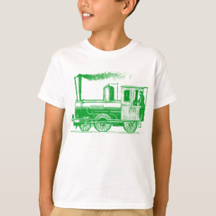 Ein Mann und sein Zug - Gras grün T-Shirt