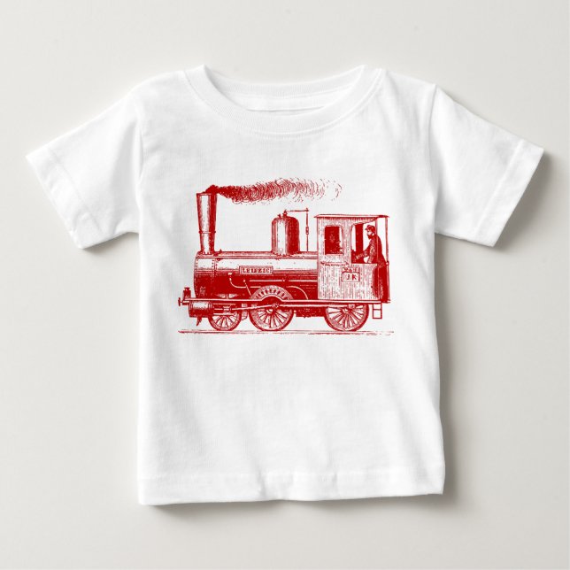 Ein Mann und sein Zug - Ruby Baby T-shirt (Vorderseite)