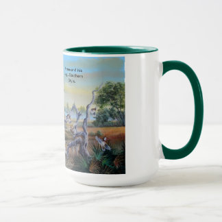 Ein Mann und seine Hund… südliche Art Tasse