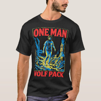 Ein-Mann-Wolf-Rudel Vegas Betrunkener Trauzeuge T-Shirt