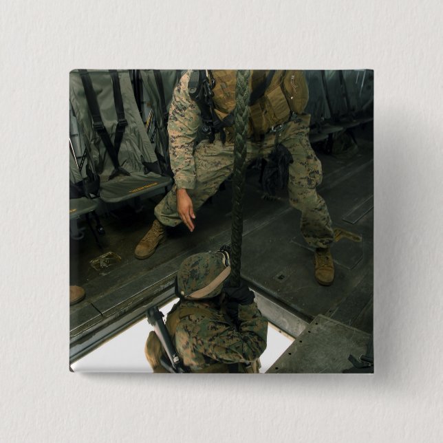 Ein Marine schickt einen anderen Marine in die Höl Button (Vorderseite)