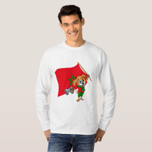 Ein marokkanischer Fan-Hund-T-Shirt T-Shirt
