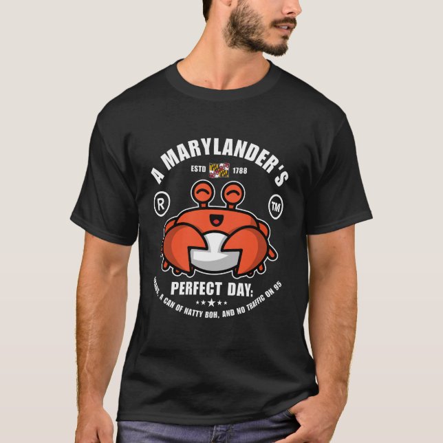 Ein Marylander T-Shirt (Vorderseite)