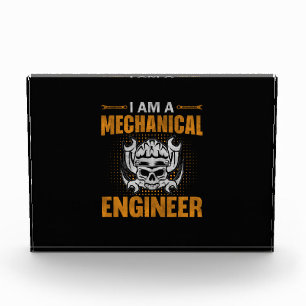 Ein Maschinenbauingenieur Fotoblock