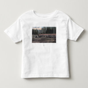 Ein Maultier-Team am Lager Lewis Kleinkind T-shirt