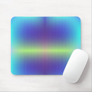 Ein Mauspad mit einem Farbverlauf-Design in Blau