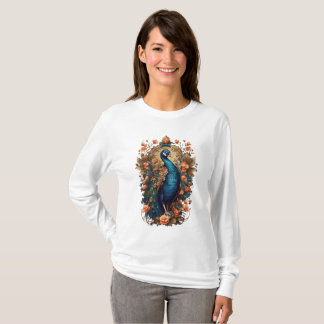 Ein maximalistisches T - Shirt-Design mit Pfau T-Shirt