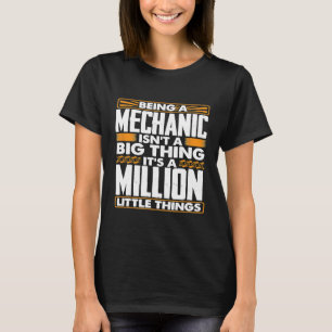 Ein Mechaniker ohne große Sache zu sein, ist eine T-Shirt