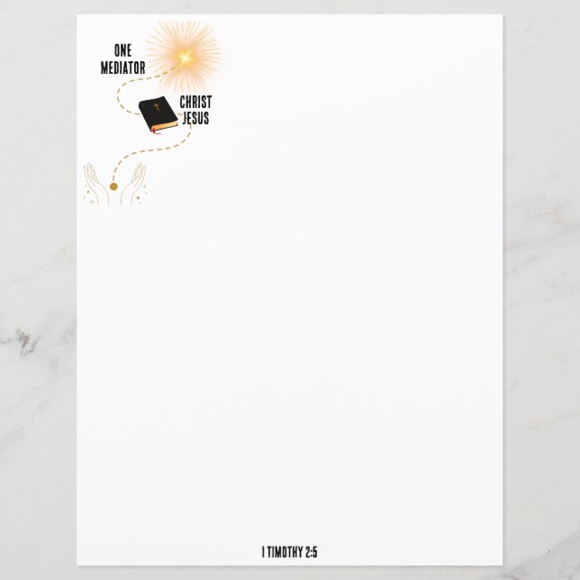 Ein Mediator Christlich Stationierung (Vorderseite)