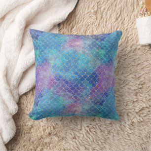 Ein Meerjungfrau-Galaxie-Serien-Design 9  Kissen