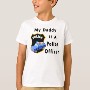 Ein mein Vati ist ein Polizeibeamte T-Shirt