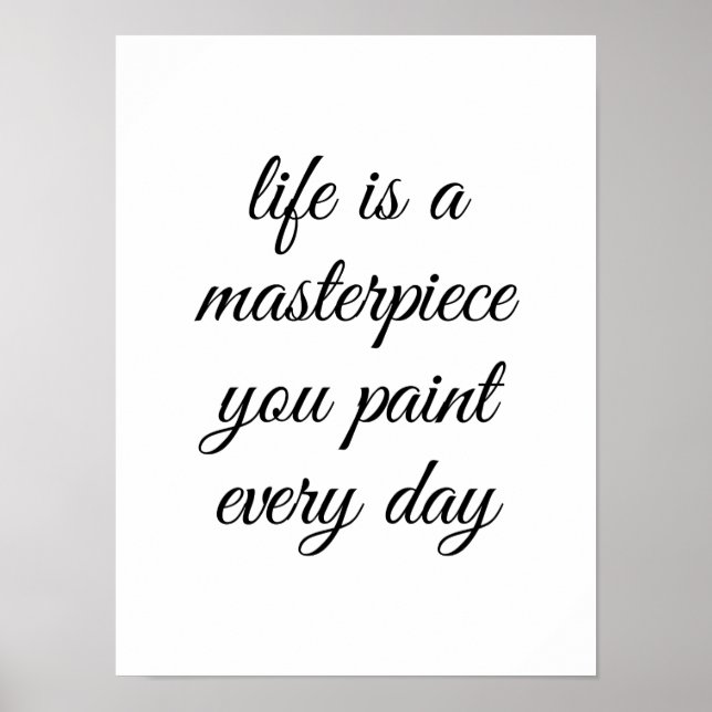 Ein Meisterposter Poster (Vorne)