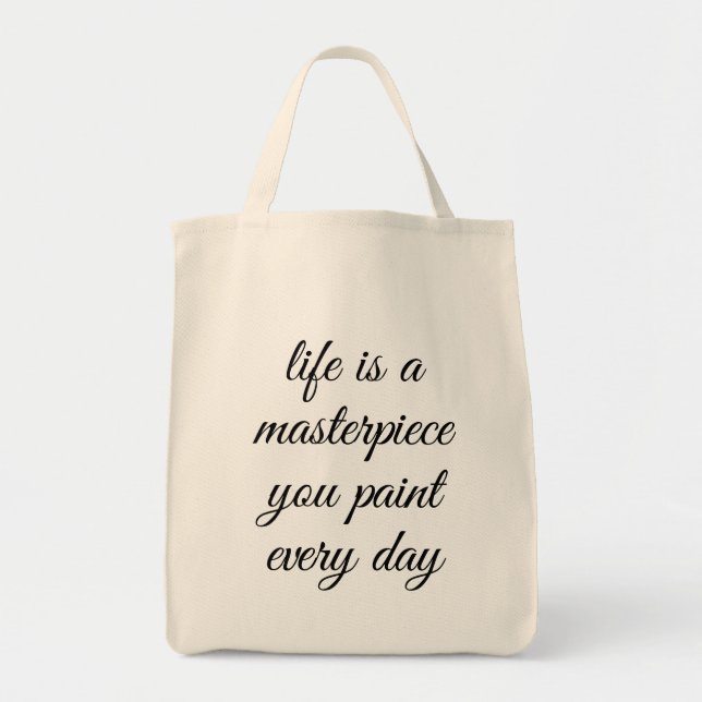 Ein Meisterwerk Tote Tasche (Vorne)