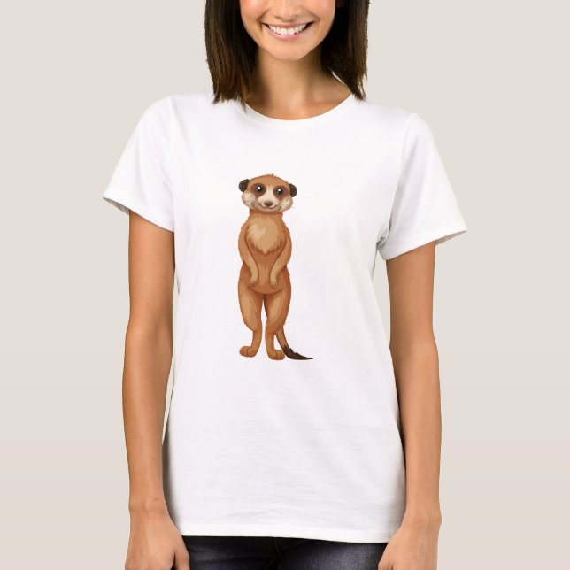 Ein Mekka-Cartoon T-Shirt (Vorderseite)