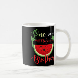 Ein Melon Brother Funny Birthday Matching Fam Kaffeetasse