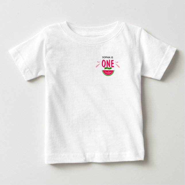 Ein Meloname Baby T-shirt (Vorderseite)