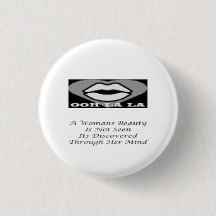 Ein Merkmal "Beauty-Frauengedicht" Button