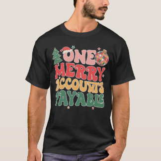 Ein Merry Accounts bezahlbare Weihnachtszitate T-Shirt
