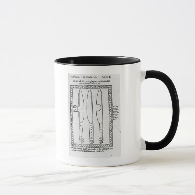 Ein Messer-Trick Tasse (Rechts)