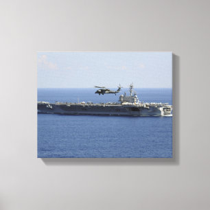 Ein MH-60S Seahawk Hubschrauber Leinwanddruck