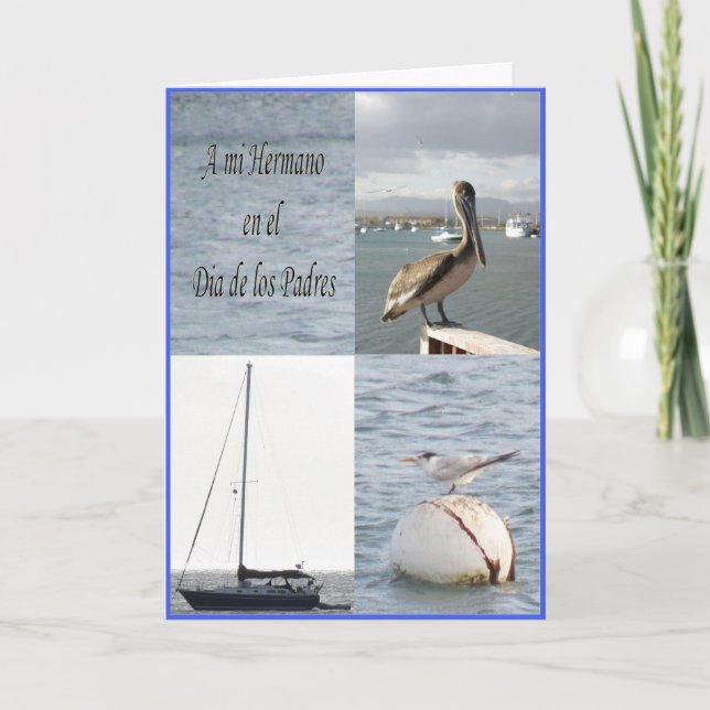 Ein MI Hermano en dia de Los Padres Karte (Vorderseite)