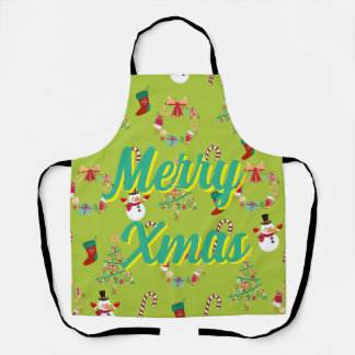 Ein miauendes Weihnachten - Weihnachtsmann Krallen Schürze