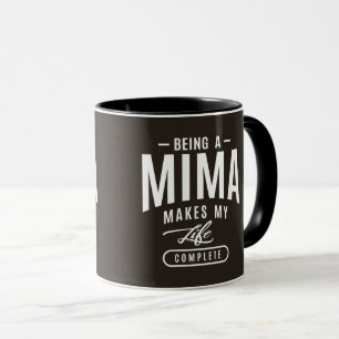 Ein Mima sein Tasse