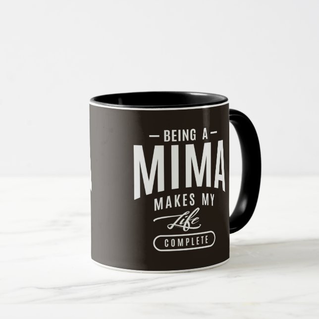Ein Mima sein Tasse (VorderseiteRechts)