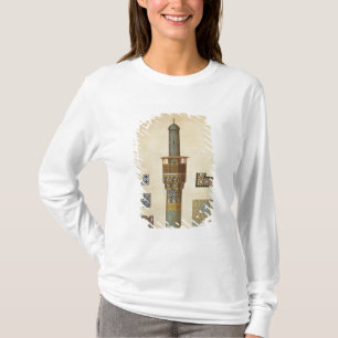 Ein Minarett und Keramik-Details von der Moschee T-Shirt