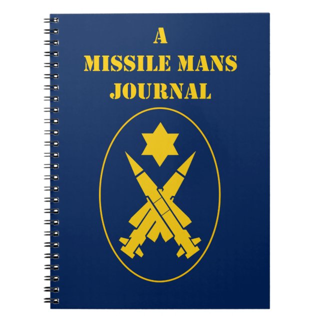 Ein Missilemans-Journal Notizblock (Vorderseite)