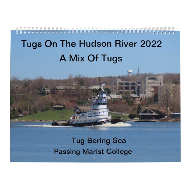 Ein Mix aus Tugs auf dem Hudson River Calendar 202 Kalender (Titelbild)