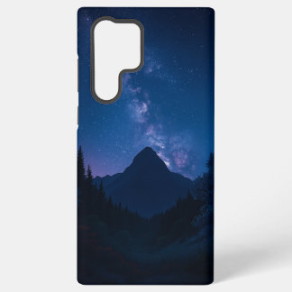 Ein mobiles Cover mit einem natürlichen Hintergrun Samsung Galaxy Hülle