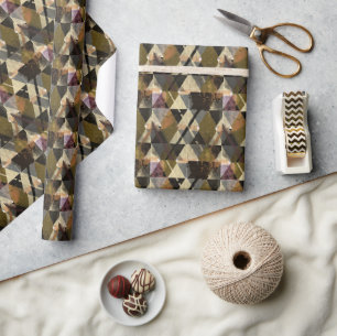Ein modernes abstraktes Design Geschenkpapier