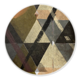 Ein modernes abstraktes Design Keramikknauf